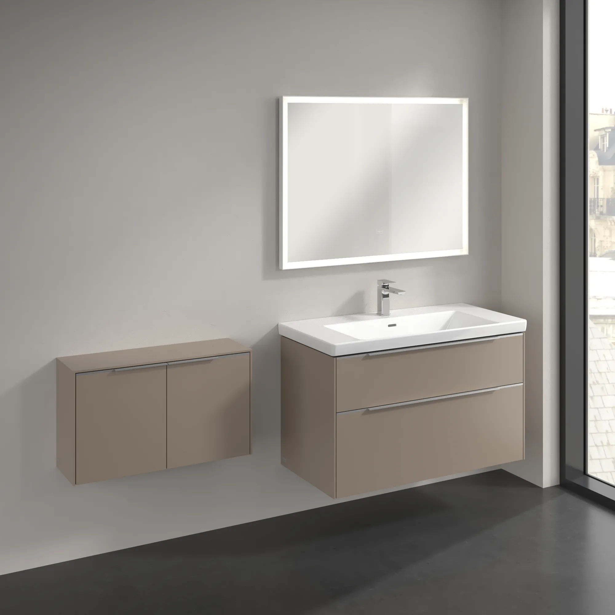 Villeroy & Boch Subway 3.0 Sideboard C60000, 728x423x256 mm, Taupe Villeroy & Boch Subway 3.0 Sideboard C60000, 728x423x256 mm, Taupe