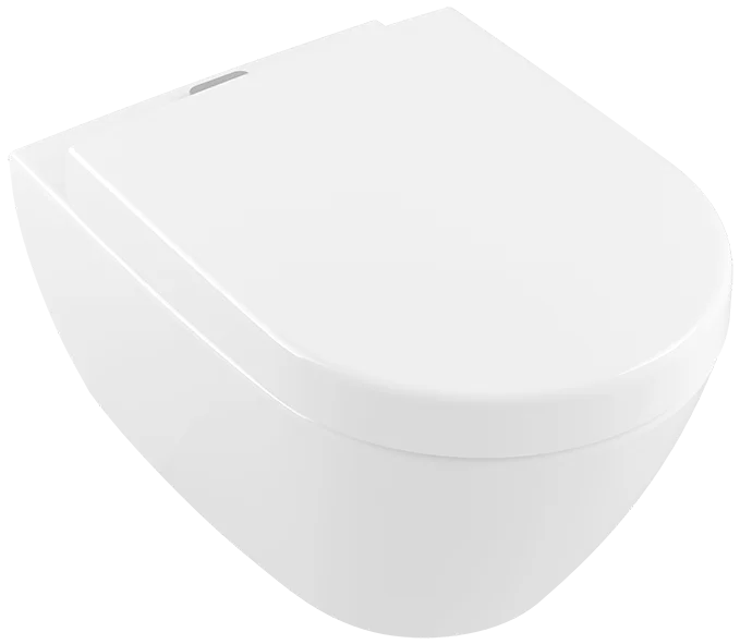 Villeroy & Boch Subway 2.0 Tiefspül-WC spülrandlos Oval wandhängend Weiß Alpin Villeroy & Boch Subway 2.0 Tiefspül-WC spülrandlos Oval wandhängend Weiß Alpin
