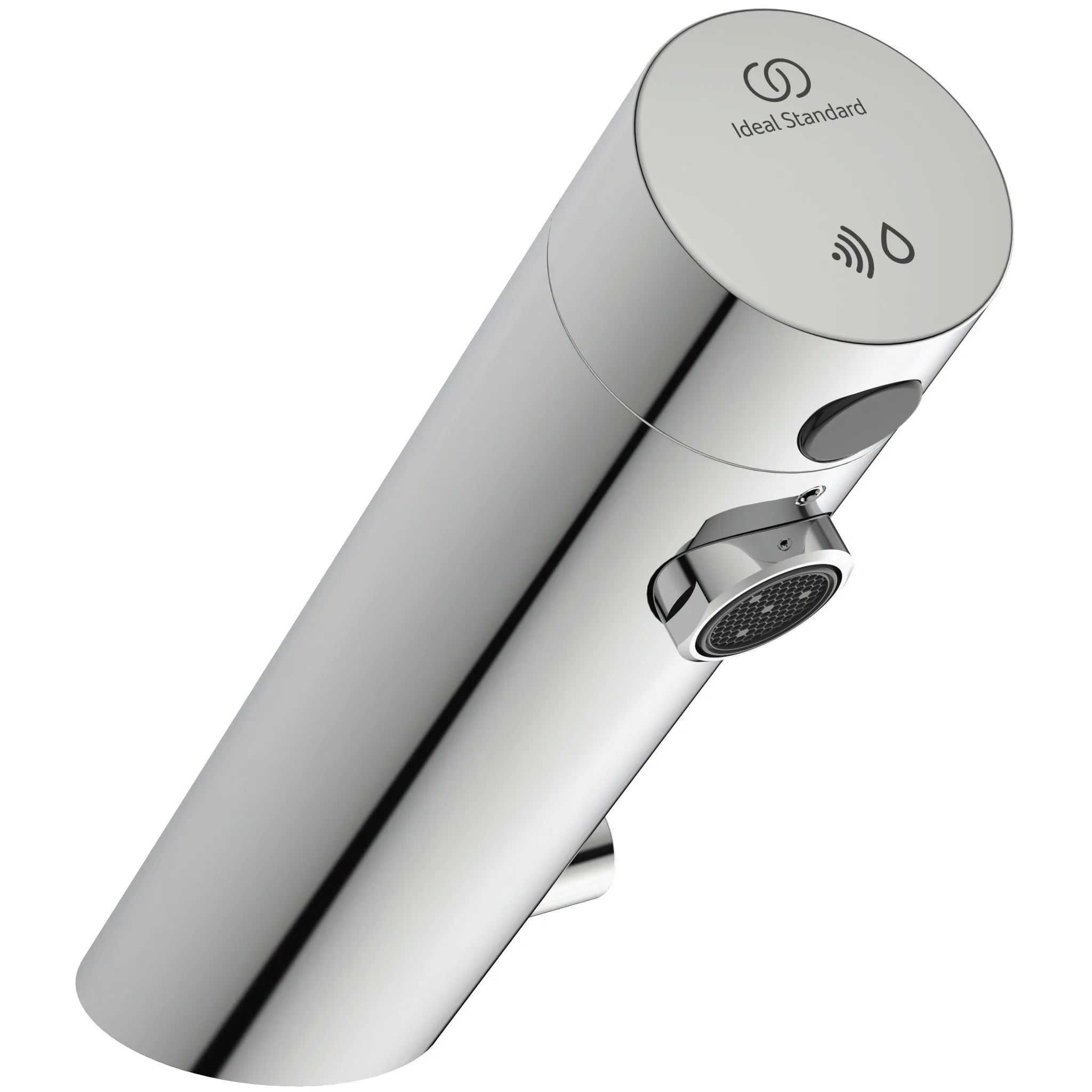 Sensor-Waschtischarmatur Sensorflow mit Mischung Ausladung 120mm Batterie Chrom Sensor-Waschtischarmatur Sensorflow mit Mischung Ausladung 120mm Batterie Chrom