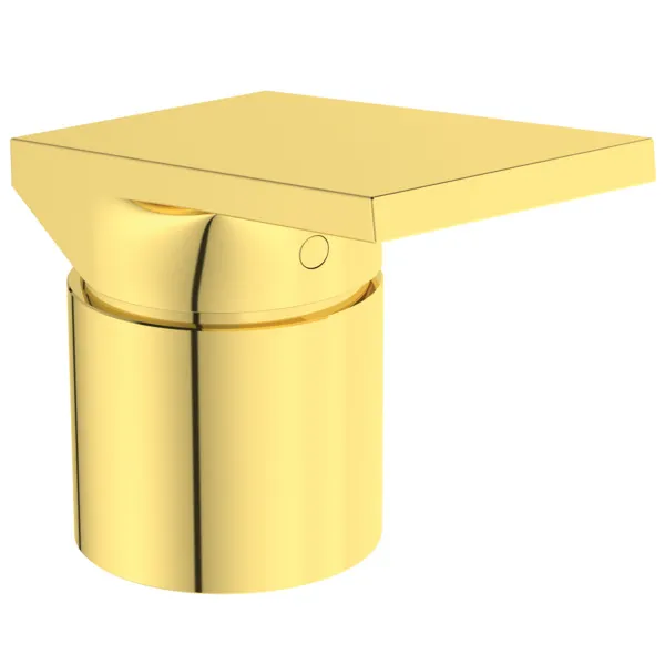 3-Loch-Badearmatur Extra mit Handbrause ohne Wanneneinlauf Brushed Gold 3-Loch-Badearmatur Extra mit Handbrause ohne Wanneneinlauf Brushed Gold