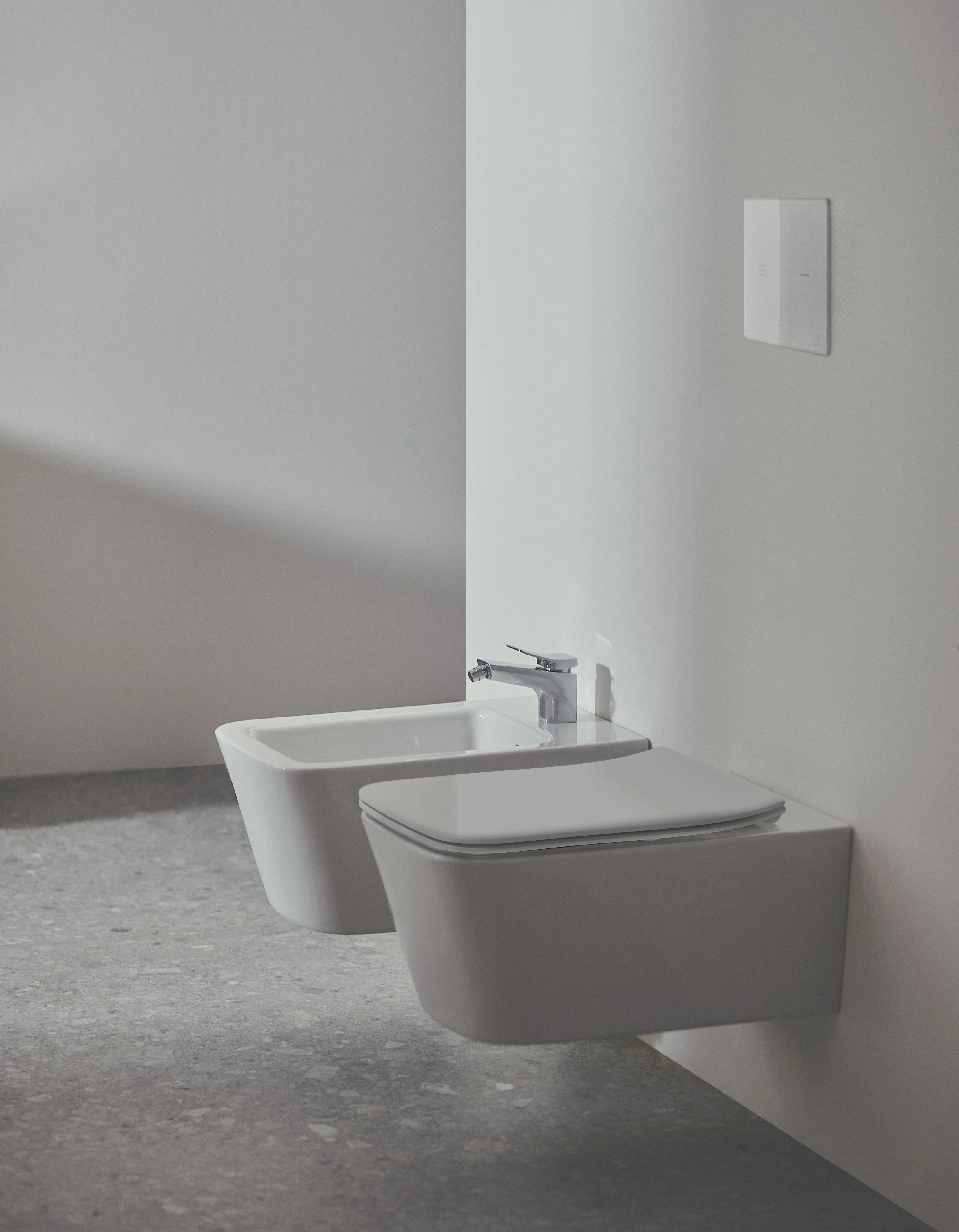 Ideal Standard Bidet „BlendCube“, Befestigung verdeckt 36 × 54 × 25 cm in Weiß