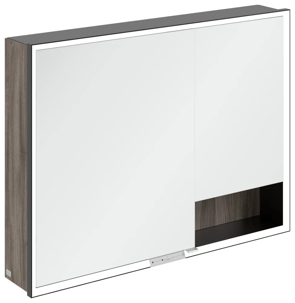 Villeroy & Boch Aufputz-Spiegelschrank My View+ B48110, 1000 x 750 x 168 mm, Stone Oak