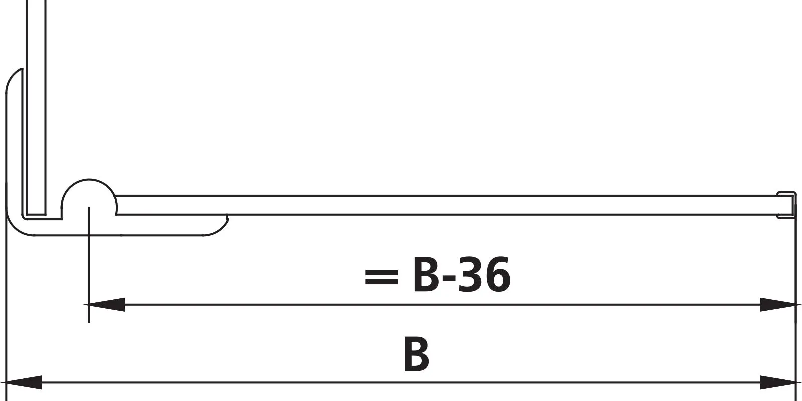 Kermi Duschdesign Walk-In-Duschkabine WALK-IN Wall mit beweglichem Flügel links „PASA XP“ Glas Klar, Profile Silber Mattglanz, BV: 714 - 744 mm GAK: 705 - 735 mm WE: 730 - 760 mm H: 1850 mm