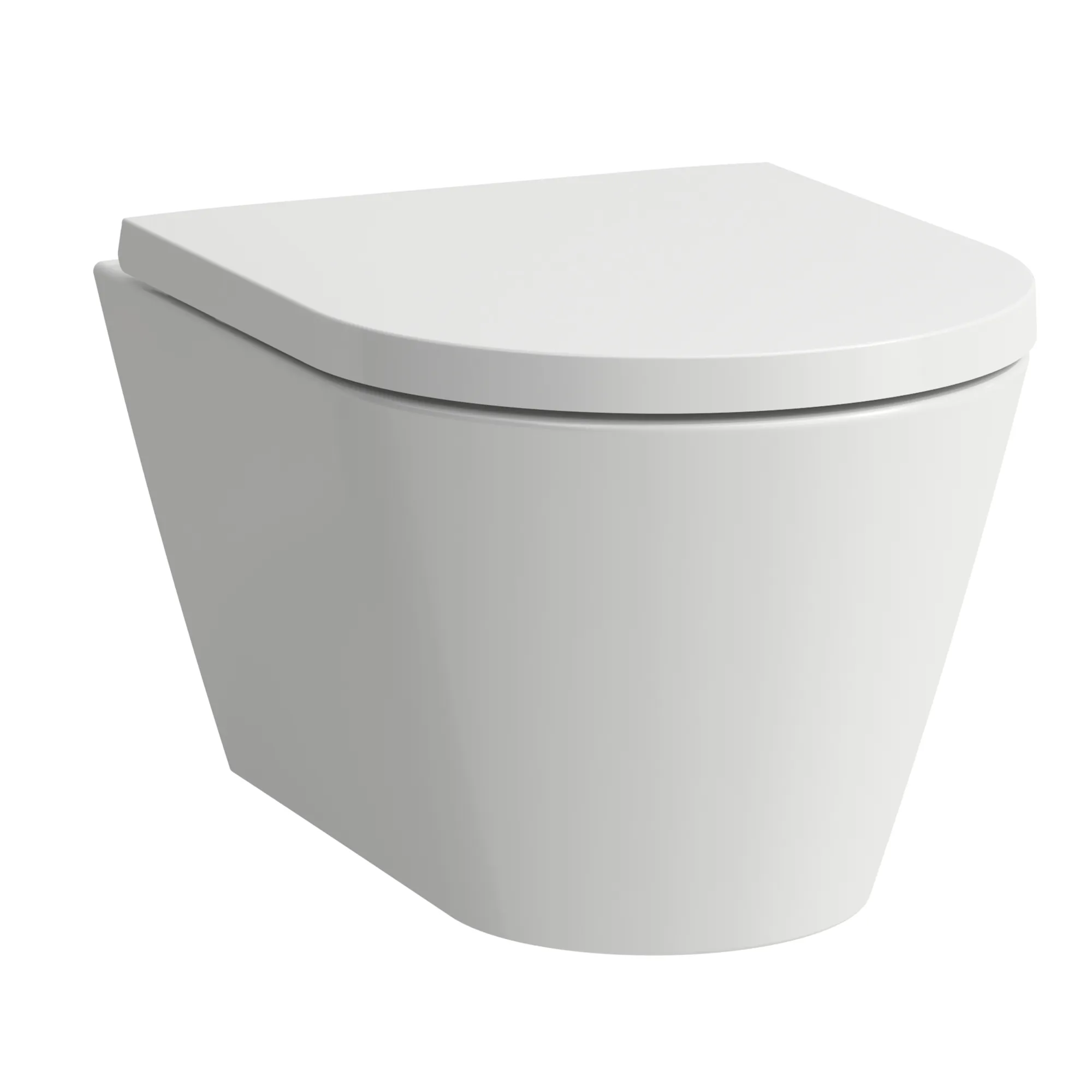 Laufen Wand-Tiefspül-WC Ausführung kurz „Kartell“ 370 × 355 × 490 mm in Weiß, ohne Spülrand Laufen Wand-Tiefspül-WC Ausführung kurz „Kartell“ 370 × 355 × 490 mm in Weiß, ohne Spülrand