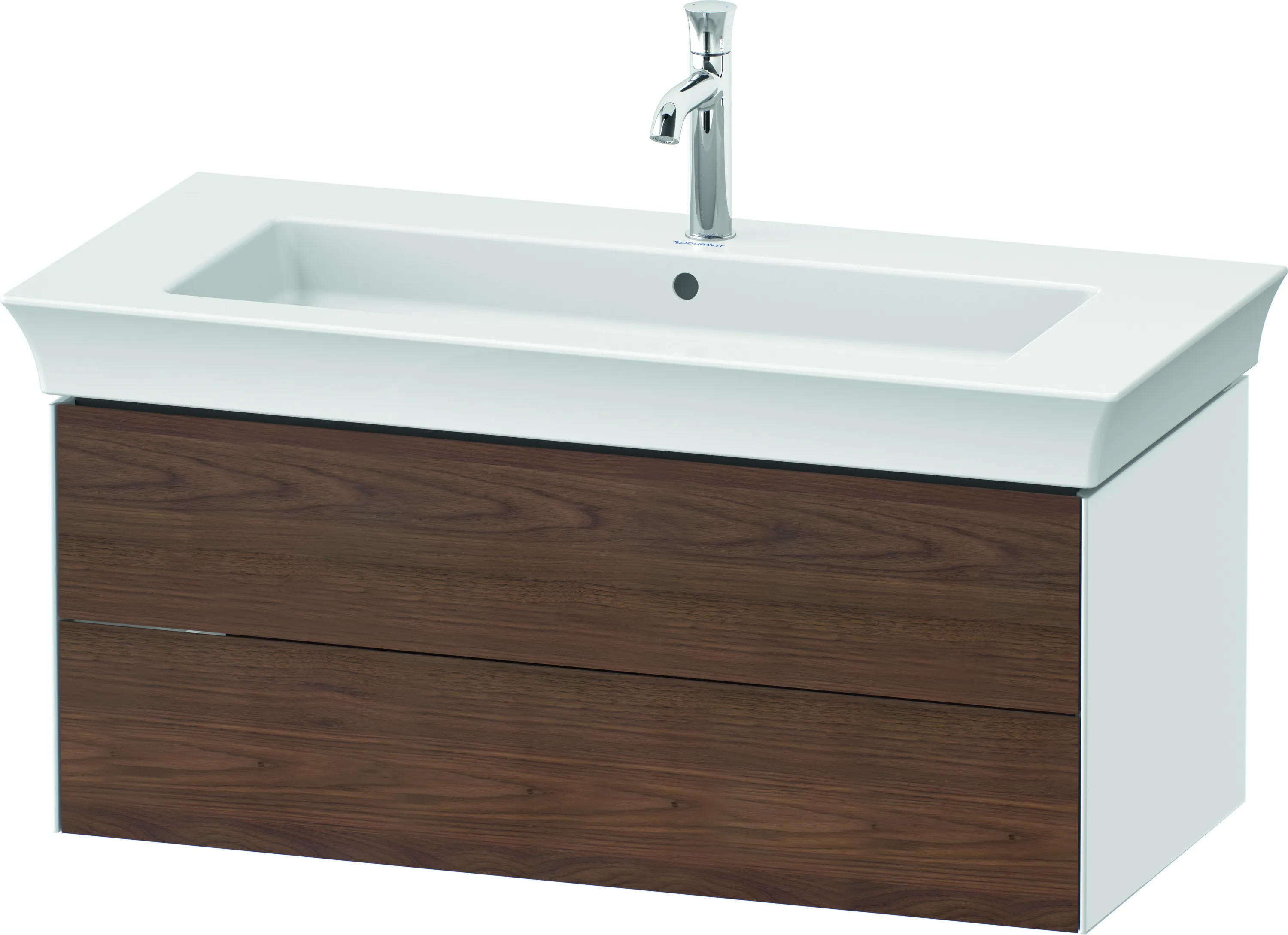 Duravit Waschtischunterschrank wandhängend „White Tulip“ 98,4 × 41 × 45,8 cm Duravit Waschtischunterschrank wandhängend „White Tulip“ 98,4 × 41 × 45,8 cm