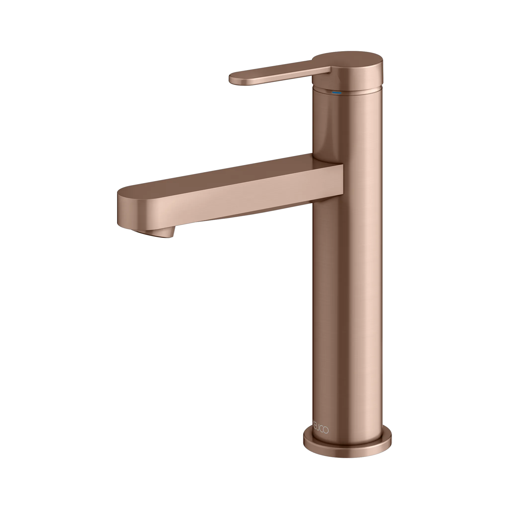 IXMO Einhebel-Waschtischmischer 130 IXMO Flat, Rosette rund Rotgold geb.