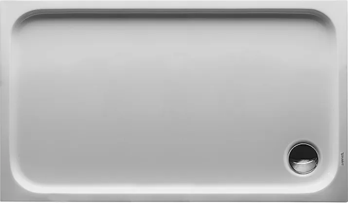Duravit rechteck Duschwanne „D-Code“ 120 × 70 cm mit Antislip, ohne Oberflächenveredelung, in Weiß Duravit rechteck Duschwanne „D-Code“ 120 × 70 cm mit Antislip, ohne Oberflächenveredelung, in Weiß