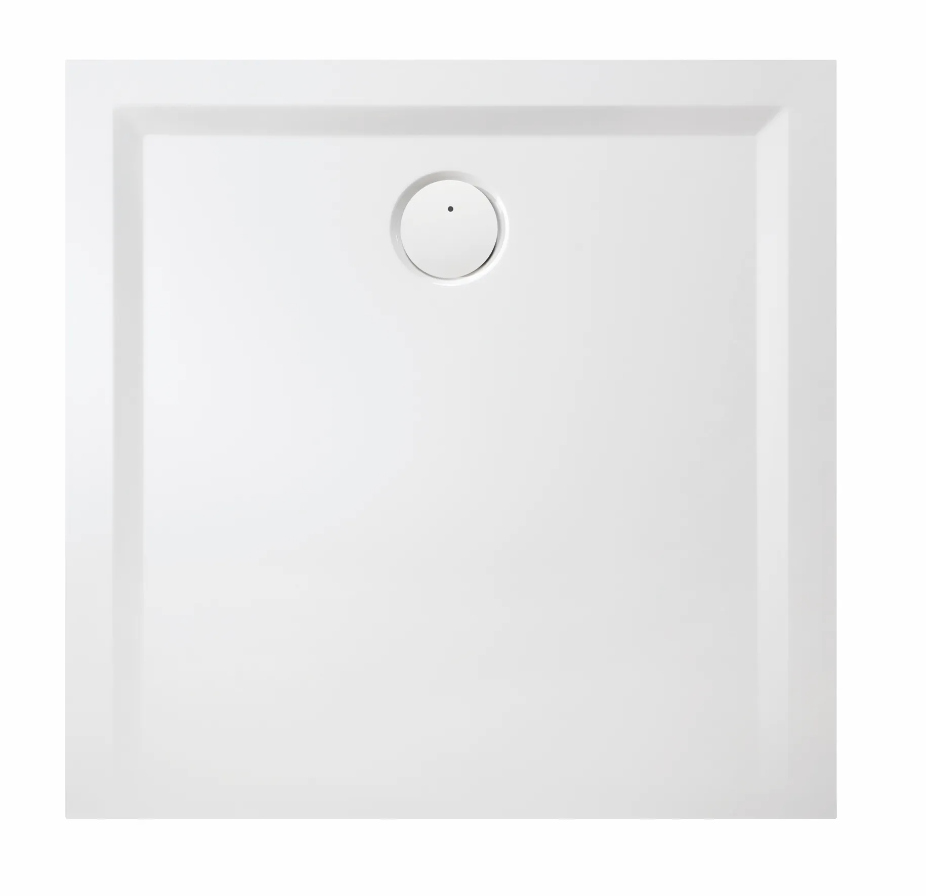 Duschwanne „Muna S“ Quadrat 80 × 80 cm in Weiß Duschwanne „Muna S“ Quadrat 80 × 80 cm in Weiß