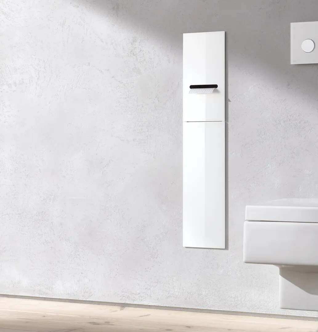 WC-Modul asis 2.0Unterputz, 811 mm, Türanschlag rechts, weiss mattohne Einbaurahmen WC-Modul asis 2.0Unterputz, 811 mm, Türanschlag rechts, weiss mattohne Einbaurahmen