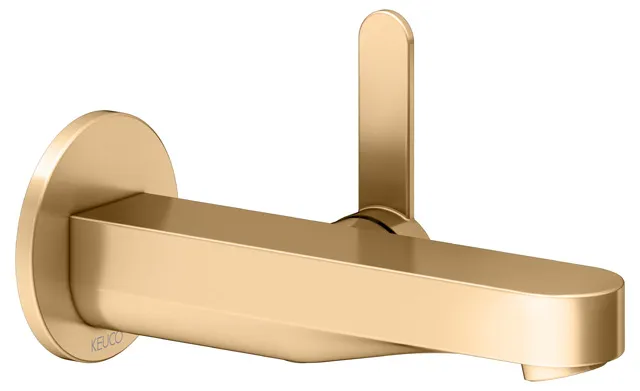 IXMO Einhebel-Waschtischmischer UP Ausladung 165 mm/IXMO Flat Messing gebürstet IXMO Einhebel-Waschtischmischer UP Ausladung 165 mm/IXMO Flat Messing gebürstet