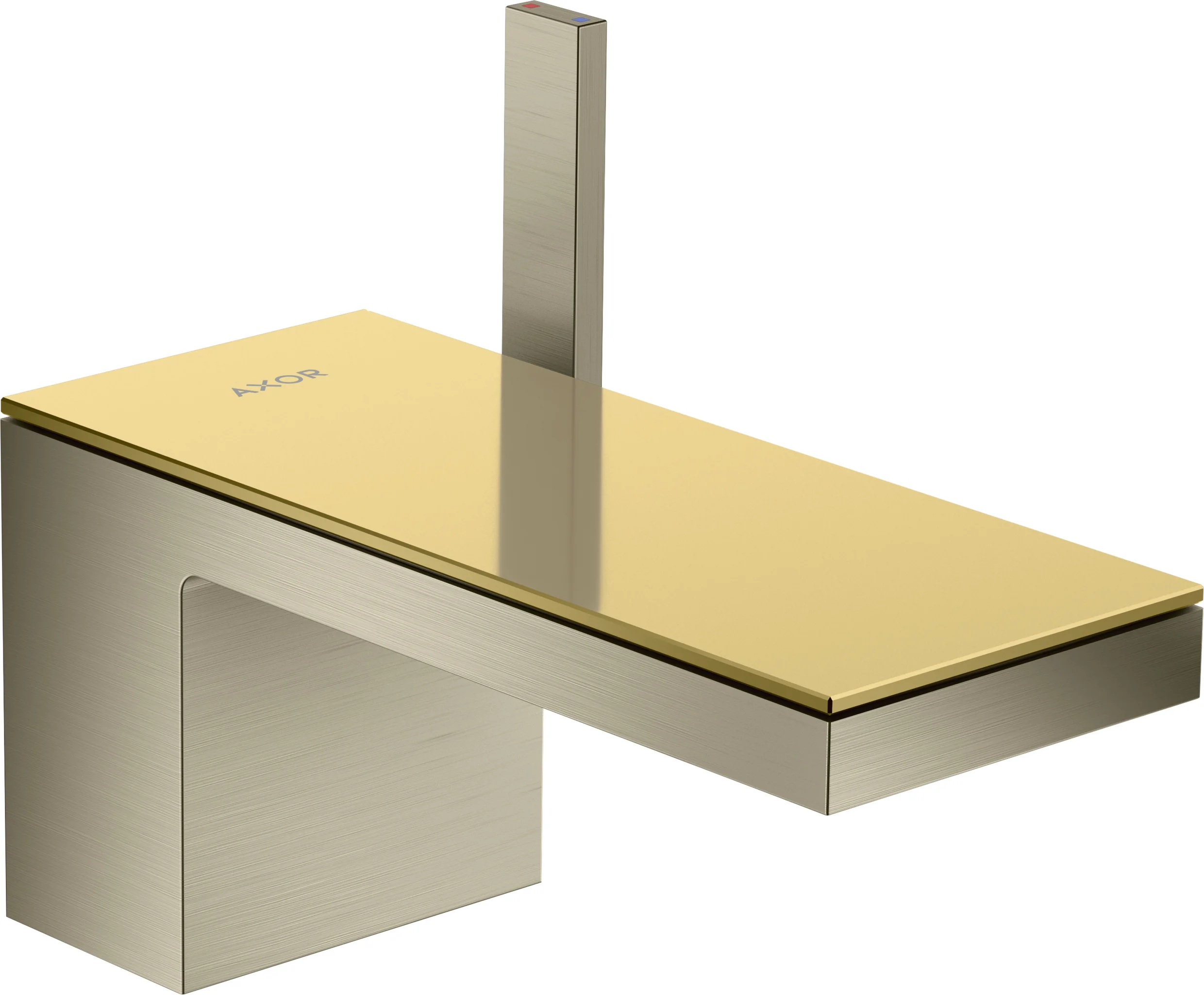 Hansgrohe AXOR MyEdition Platte 200 mm Metall Polished Gold Optic abnehmbar Hansgrohe AXOR MyEdition Platte 200 mm Metall Polished Gold Optic abnehmbar