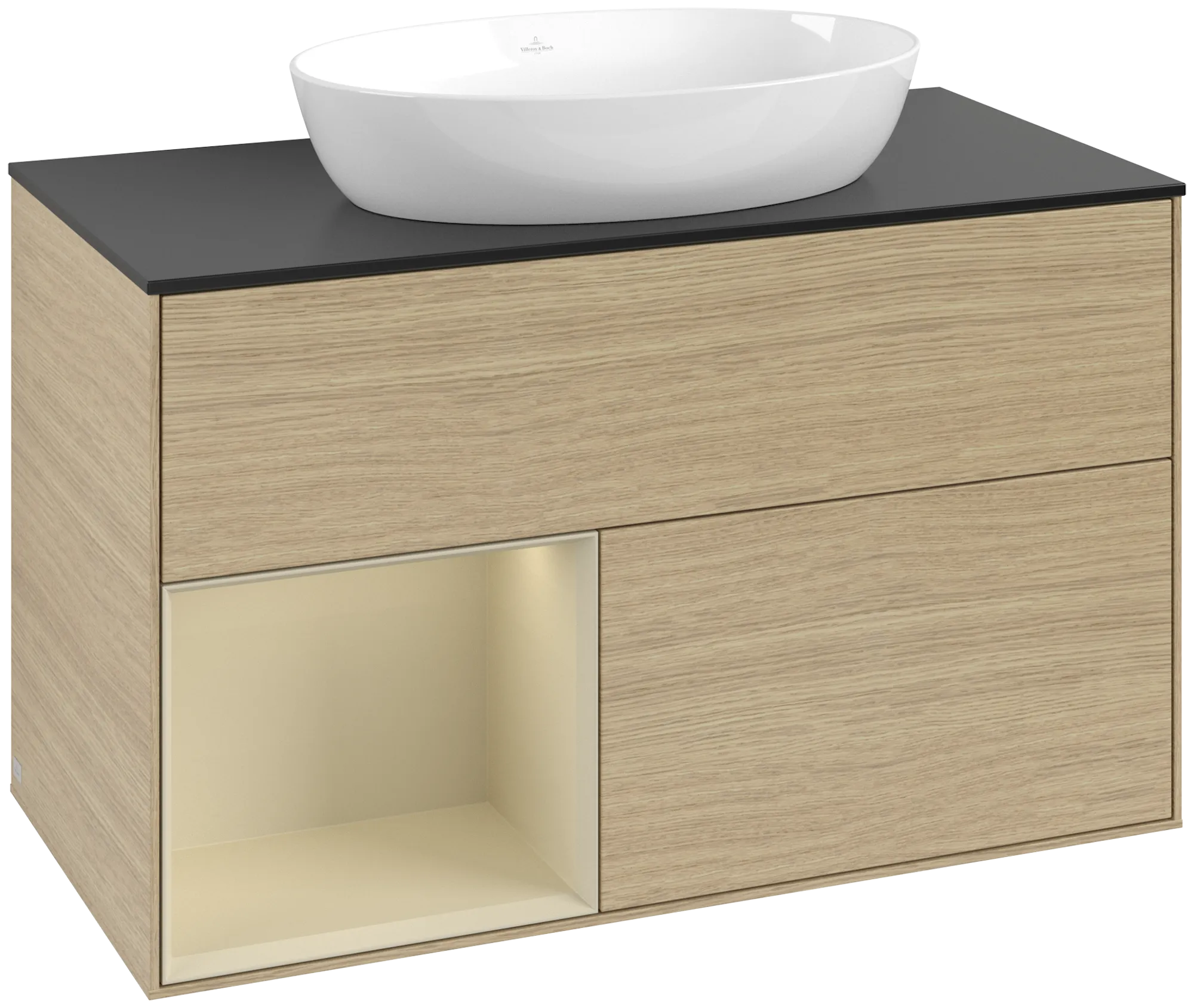 Villeroy & Boch Finion Waschbeckenunterschrank GA1 1000x603x501mm mit Beleuchtung