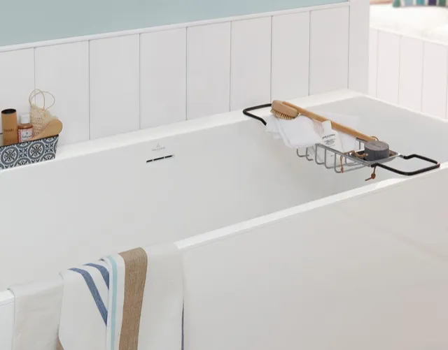 Villeroy & Boch Badewanne „Subway 3.0“ rechteck 180 × 80 cm, Mittelablauf in Weiß Alpin Villeroy & Boch Badewanne „Subway 3.0“ rechteck 180 × 80 cm, Mittelablauf in Weiß Alpin