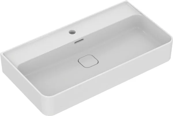 Waschbecken „StradaII“ 80 × 43 × 17 cm, Hahnlochposition mittig Waschbecken „StradaII“ 80 × 43 × 17 cm, Hahnlochposition mittig