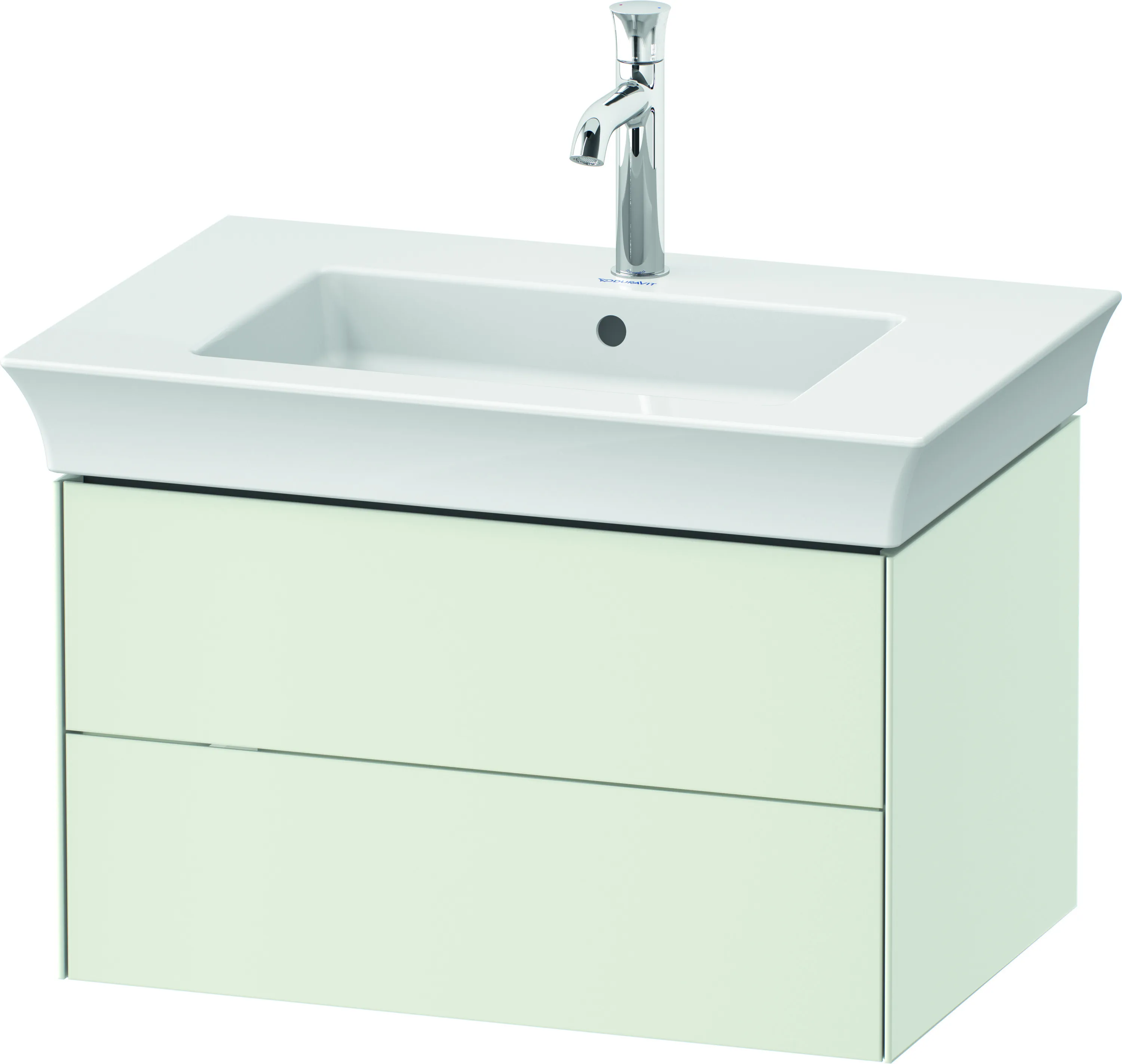 Duravit Waschtischunterschrank „White Tulip“, mit Beleuchtung