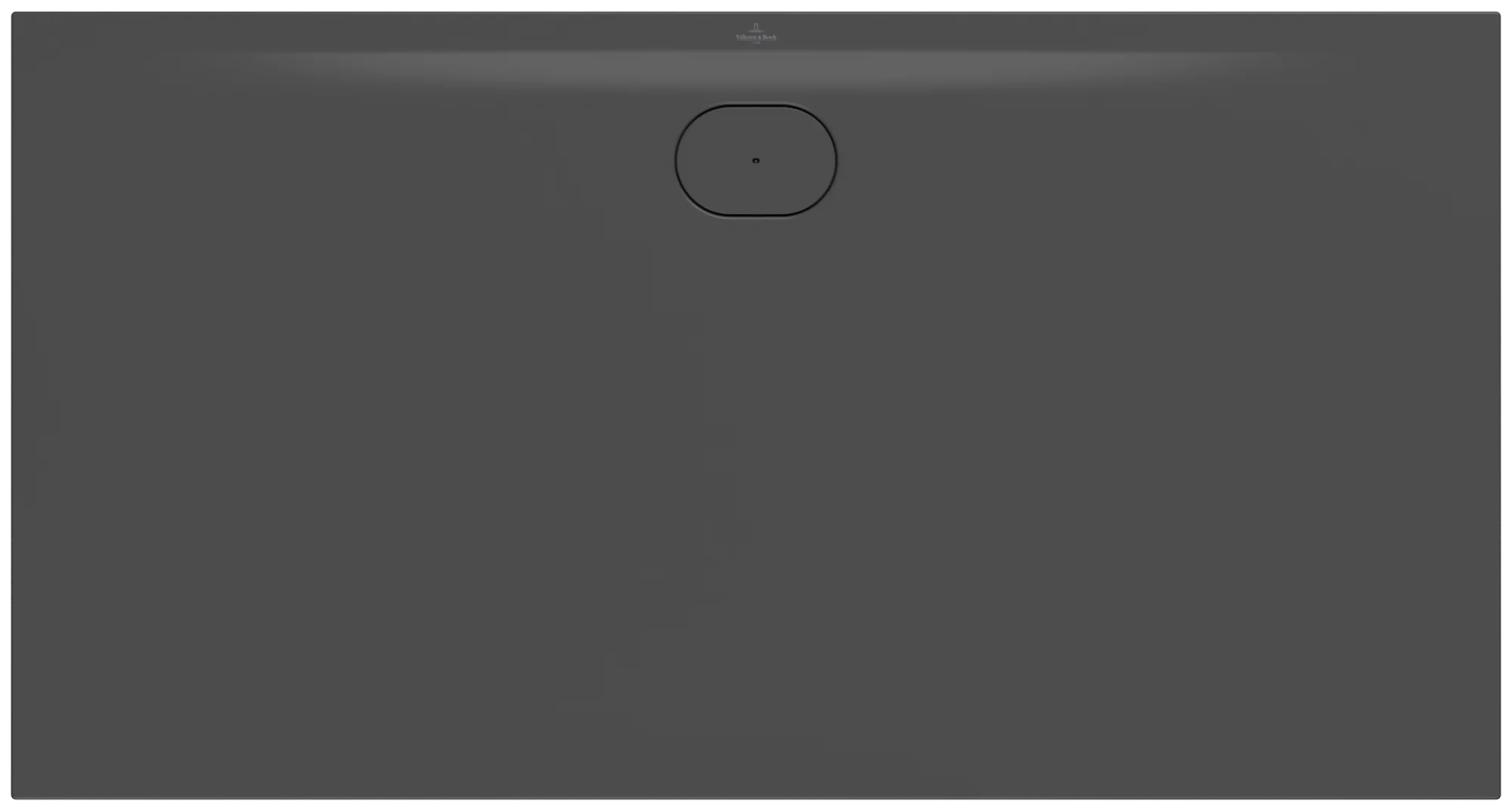 Villeroy & Boch Duschwanne Ecora, rechteckig, Anthracite, 1700 x 900 mm, Höhe 35 mm
