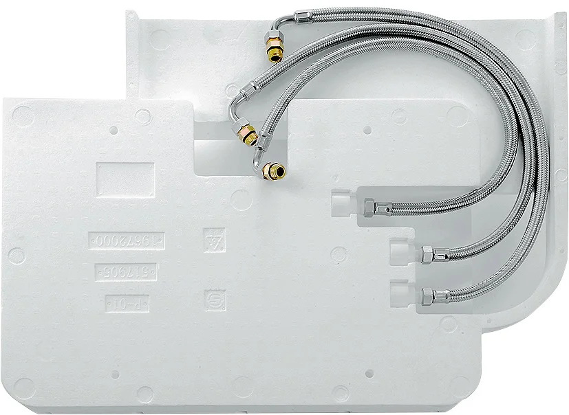 Hansgrohe Raindance Rainmaker Grundkörper für Kopfbrause 680/460 3jet, rechteckig, Anschlussgröße G 1/2