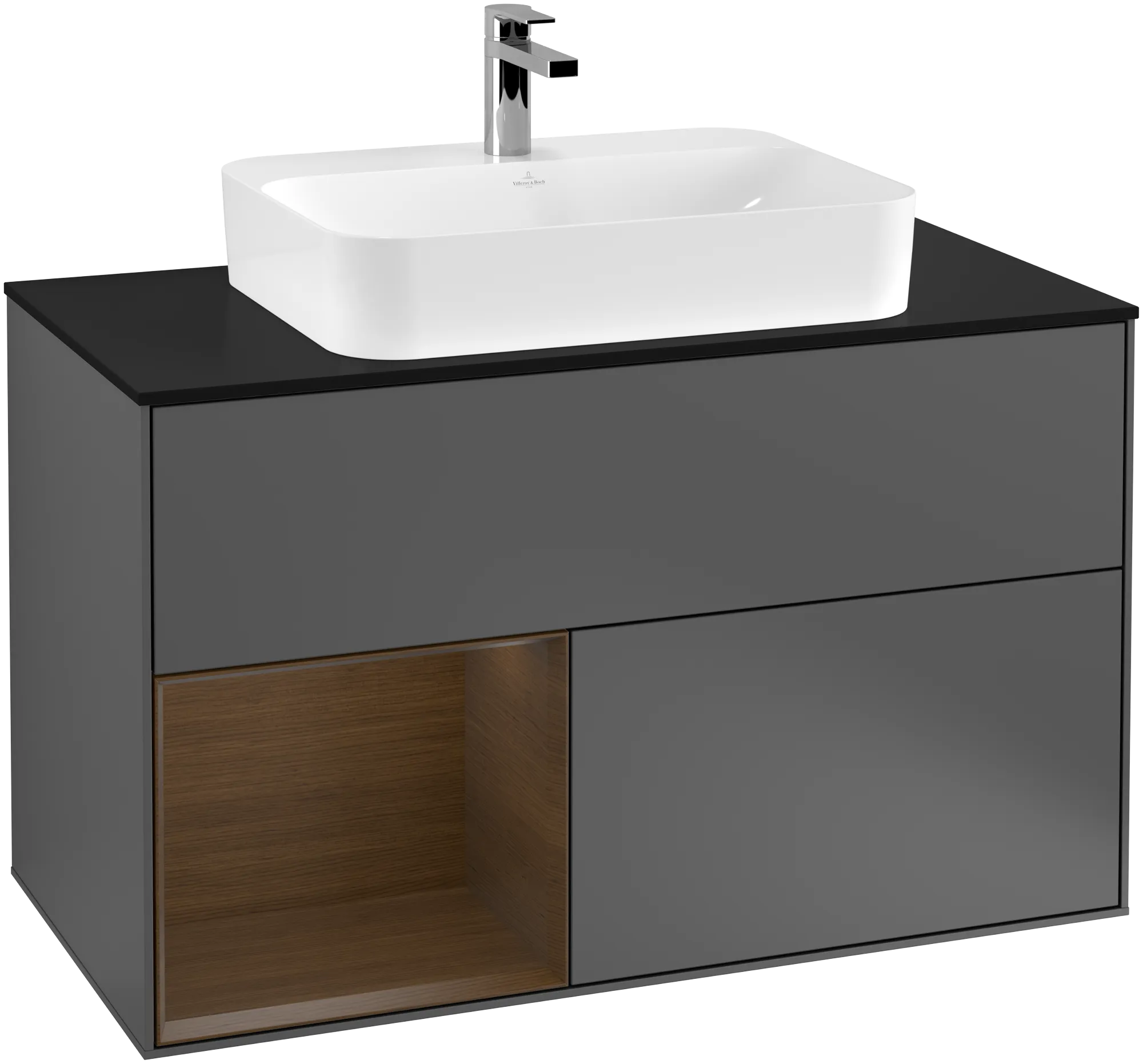Villeroy & Boch Finion Waschbeckenunterschrank G36 1000x603x501mm Anthrazit