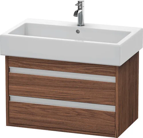 Duravit Waschtischunterschrank wandhängend „Ketho“ 75 × 48 × 44 cm Nussbaum Dunkel Duravit Waschtischunterschrank wandhängend „Ketho“ 75 × 48 × 44 cm Nussbaum Dunkel