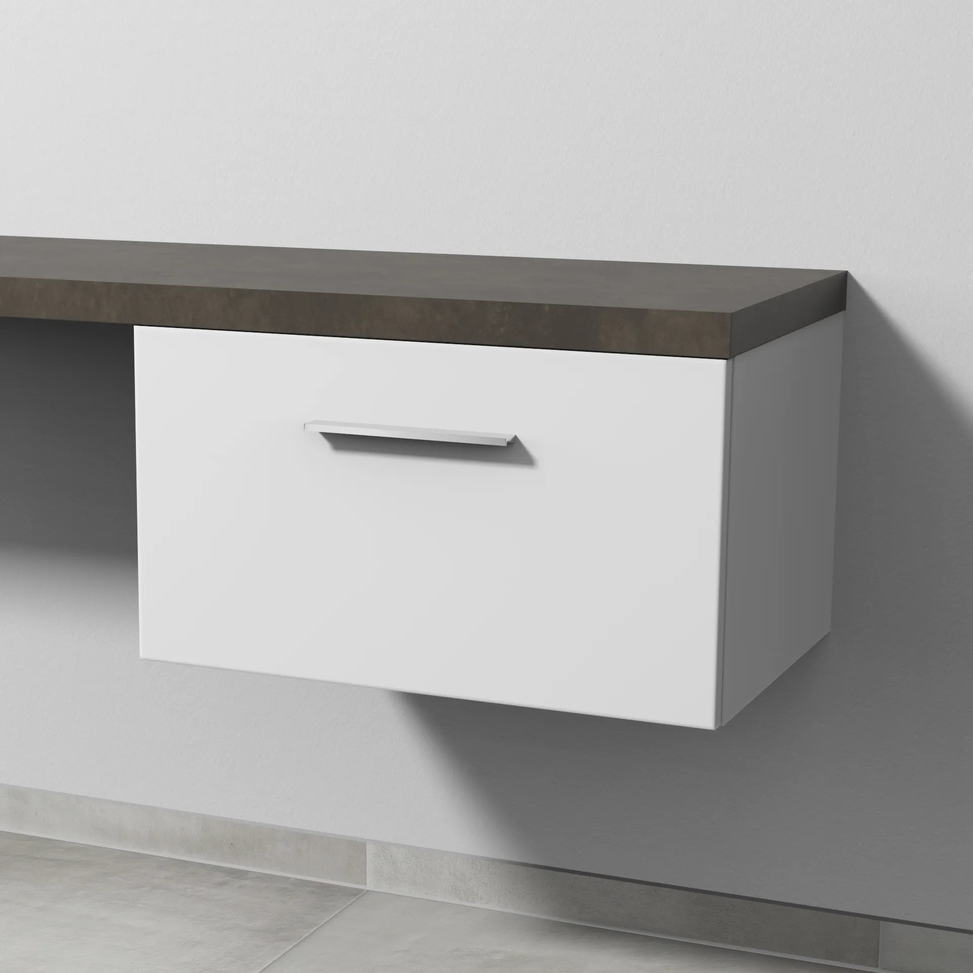 Sanipa Anbauschrank „2morrow“ 600 × 340 × 420 mm in Weiß (matt)
