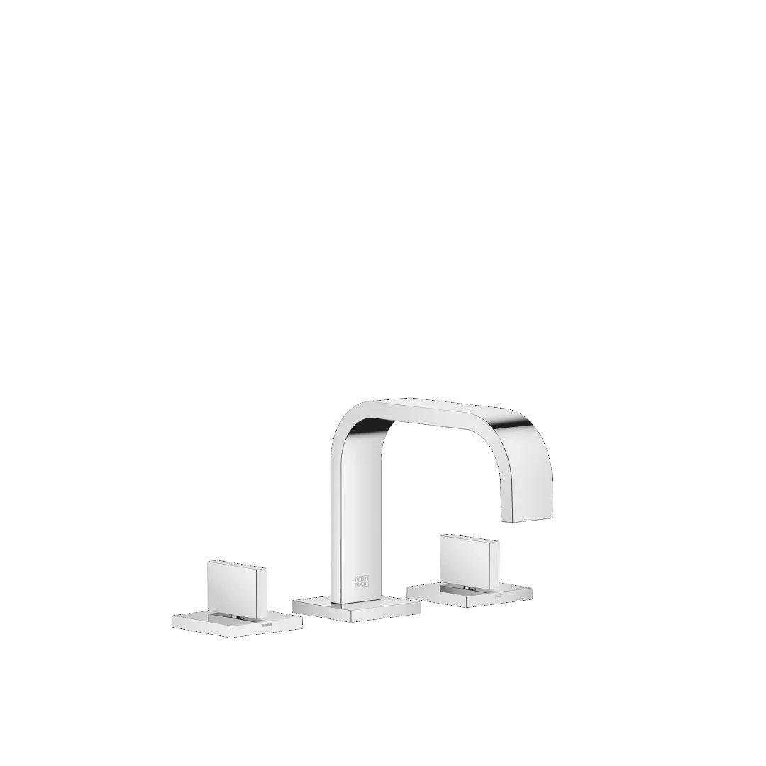 Dornbracht MEM Waschtisch-Dreilochbatterie mit Ablaufgarnitur Chrom Dornbracht MEM Waschtisch-Dreilochbatterie mit Ablaufgarnitur Chrom