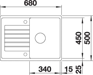 BLANCO ZIA 45 S Compact BLANCO ZIA 45 S Compact