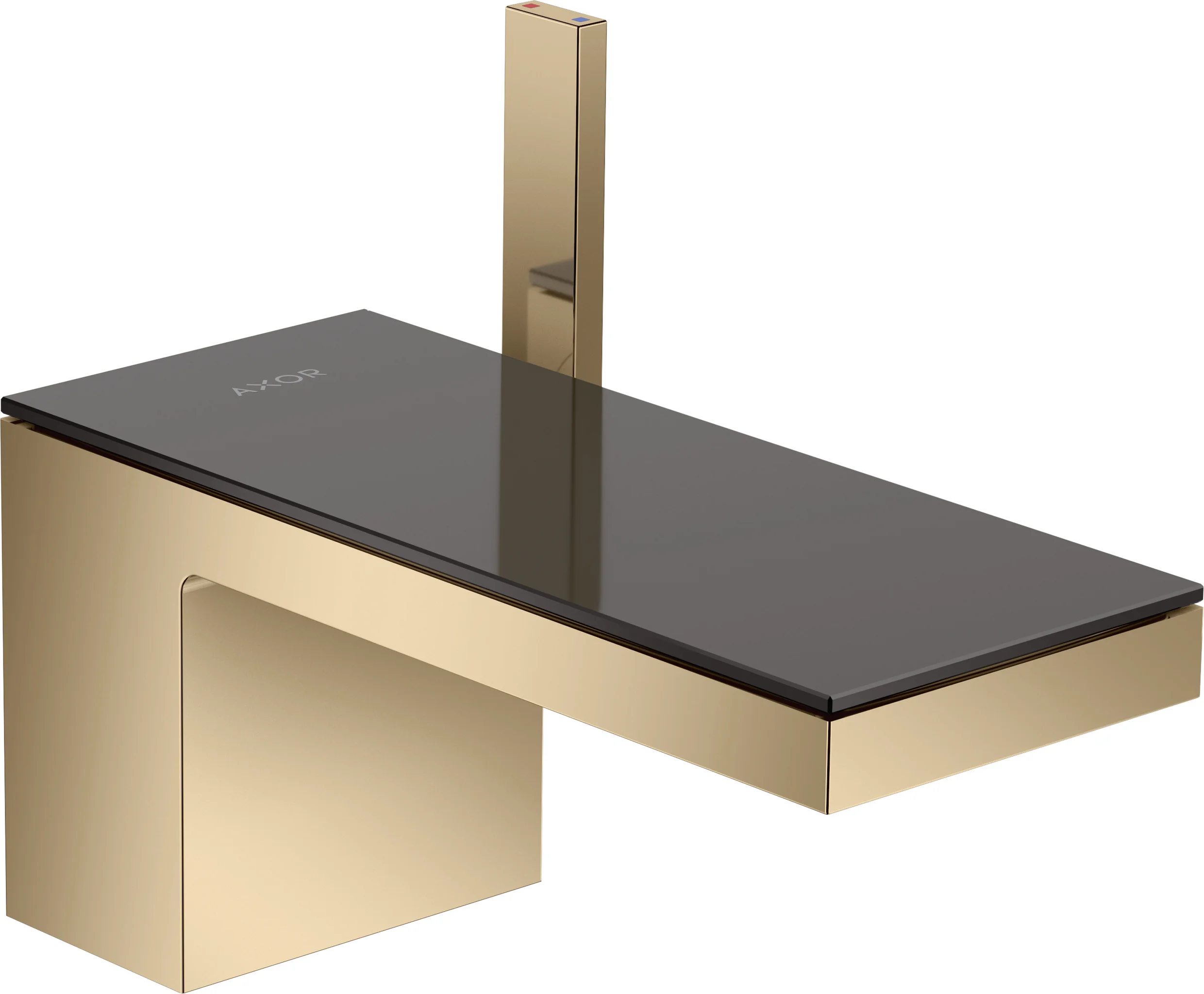 Hansgrohe AXOR MyEdition Platte 200 mm Metall Polished Black Chrome abnehmbar