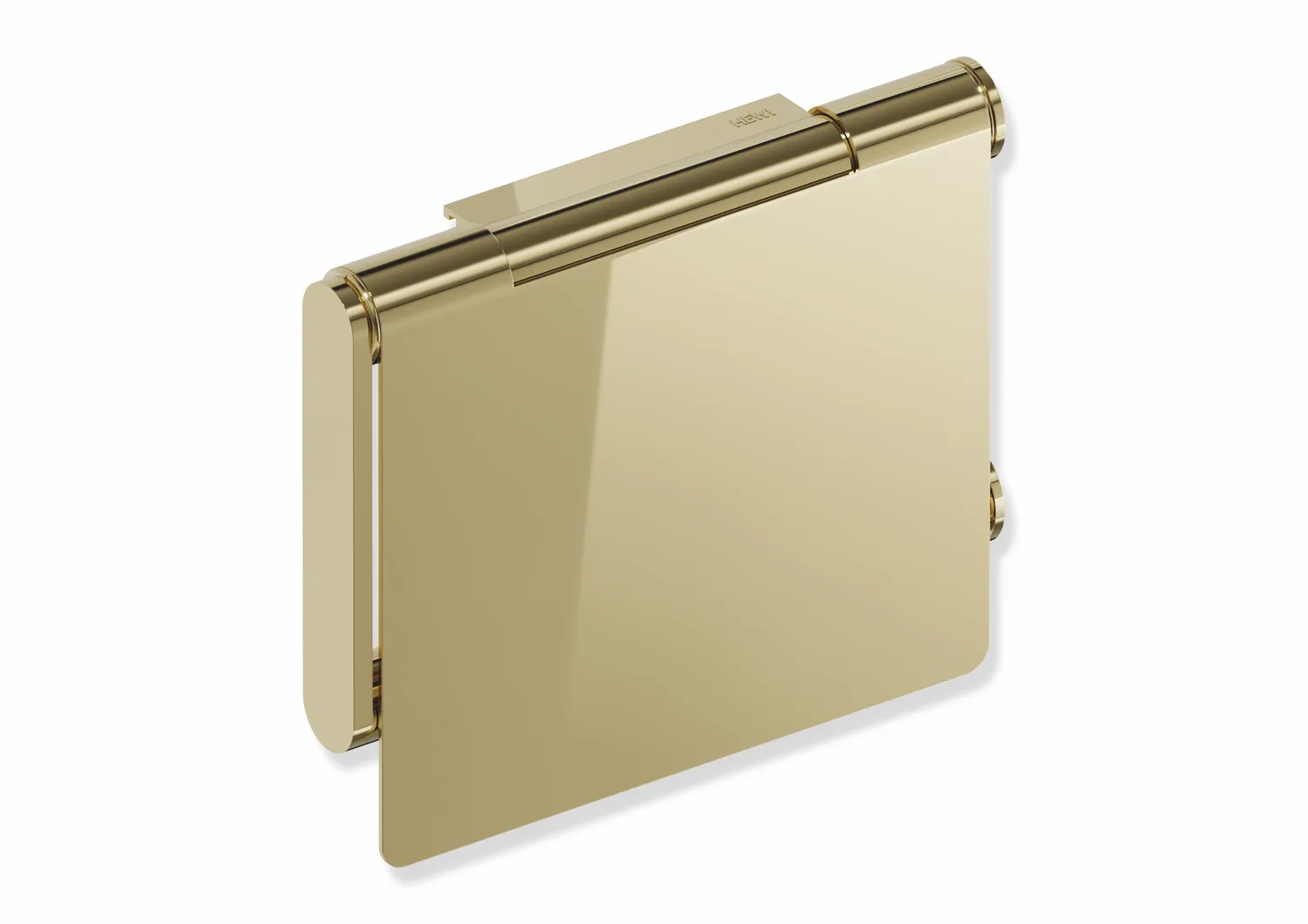 WC-Papierhalter mit Deckel, Edelstahl, PVD, Breite 135 mm, Höhe 110 mm, in Farbe CK (Messing glänzend) WC-Papierhalter mit Deckel, Edelstahl, PVD, Breite 135 mm, Höhe 110 mm, in Farbe CK (Messing glänzend)