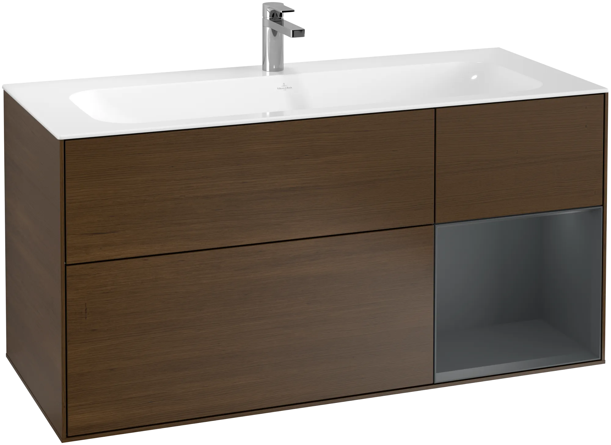 Villeroy & Boch Finion Waschbeckenunterschrank F07 1196x591x498mm m Bel FK/RE/AP: GN/HG/-