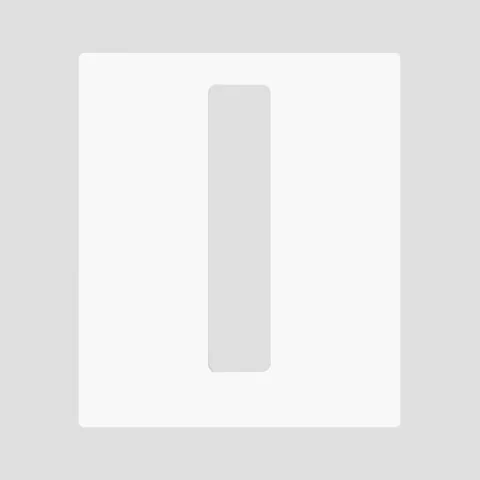 SANIT Tastenrahmen Urinal Bright Glas weiß SANIT Tastenrahmen Urinal Bright Glas weiß