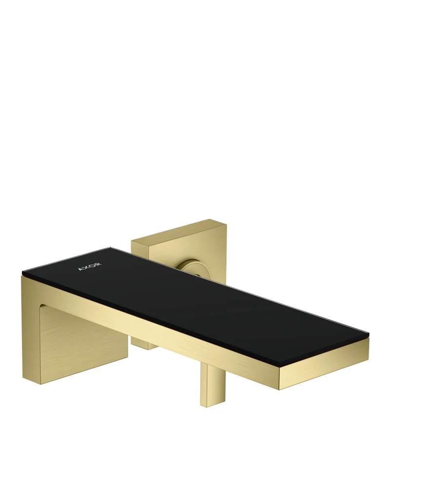 Hansgrohe AXOR MyEdition Platte 245 mm Glas schwarz abnehmbar