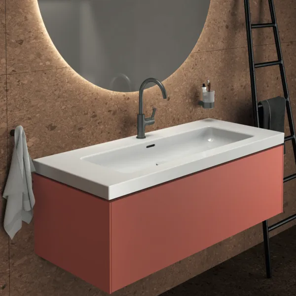 Ideal Standard Möbelwaschtischunterschrank Conca 1 Auszug 1200x505x370mm Sunset