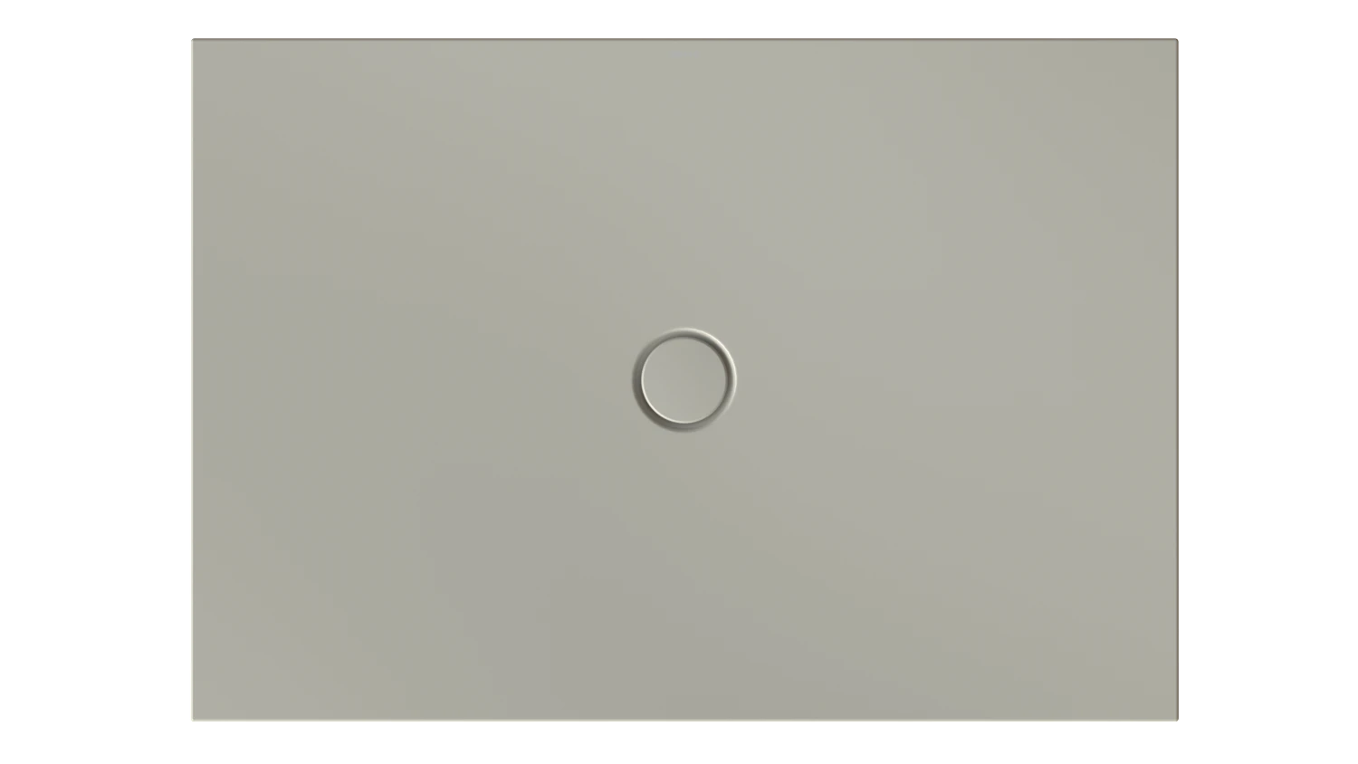 Bette rechteck Duschwanne „BetteFloor“ 1300 × 900 mm ohne Oberflächenbeschichtung, ohne Oberflächenveredelung, ohne Wannenträger, in Stone