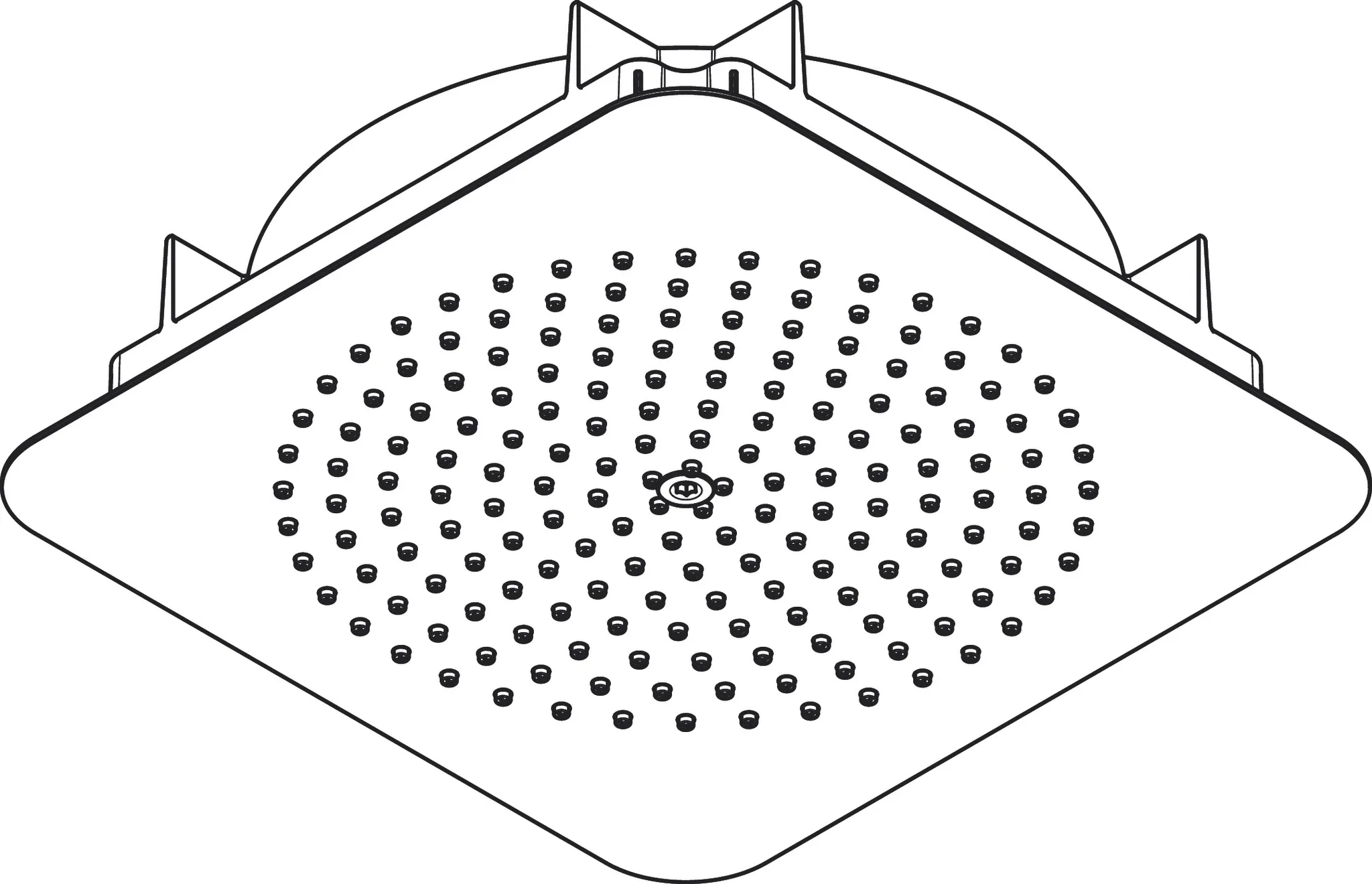 Duschkopf „Axor Citterio C“ in Chrom
