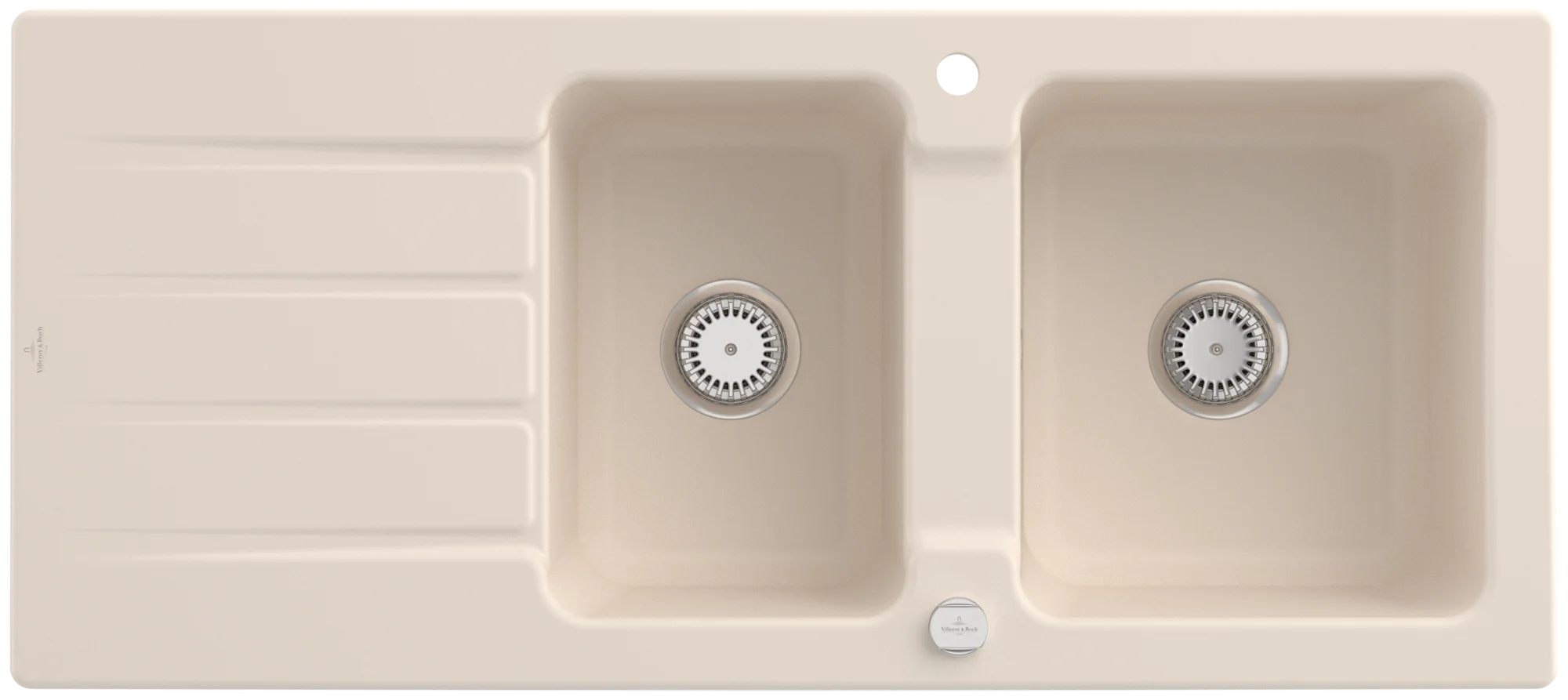 Villeroy & Boch Architectura 80 Einbauspüle, 1160x510mm, Ivory CeramicPlus Villeroy & Boch Architectura 80 Einbauspüle, 1160x510mm, Ivory CeramicPlus