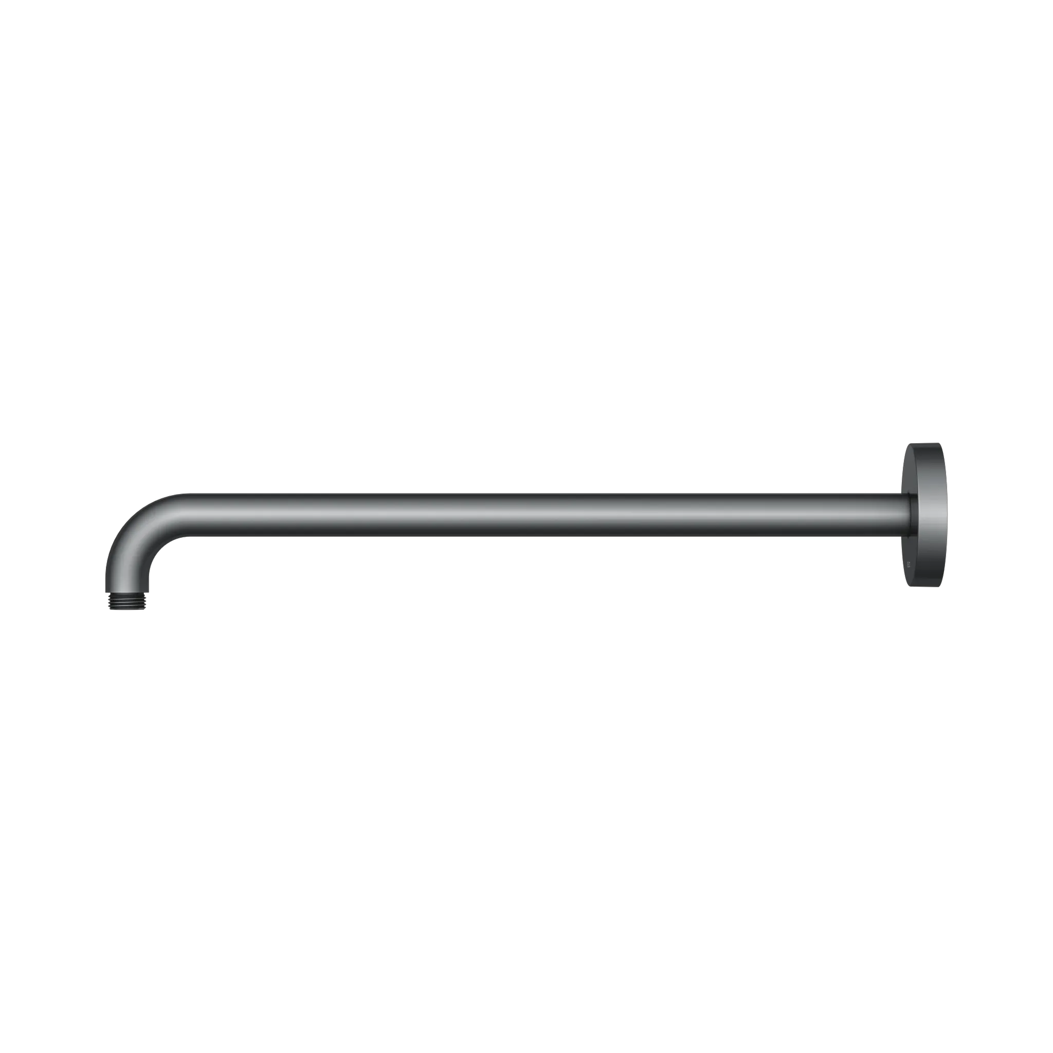 KEUCO Brausearm Wandmontage rund 450 mm Schwarzchrom gebürstet KEUCO Brausearm Wandmontage rund 450 mm Schwarzchrom gebürstet