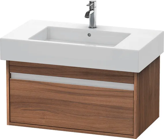 Duravit Waschtischunterschrank wandhängend „Ketho“ 80 × 41 × 45,5 cm Nussbaum Natur Duravit Waschtischunterschrank wandhängend „Ketho“ 80 × 41 × 45,5 cm Nussbaum Natur