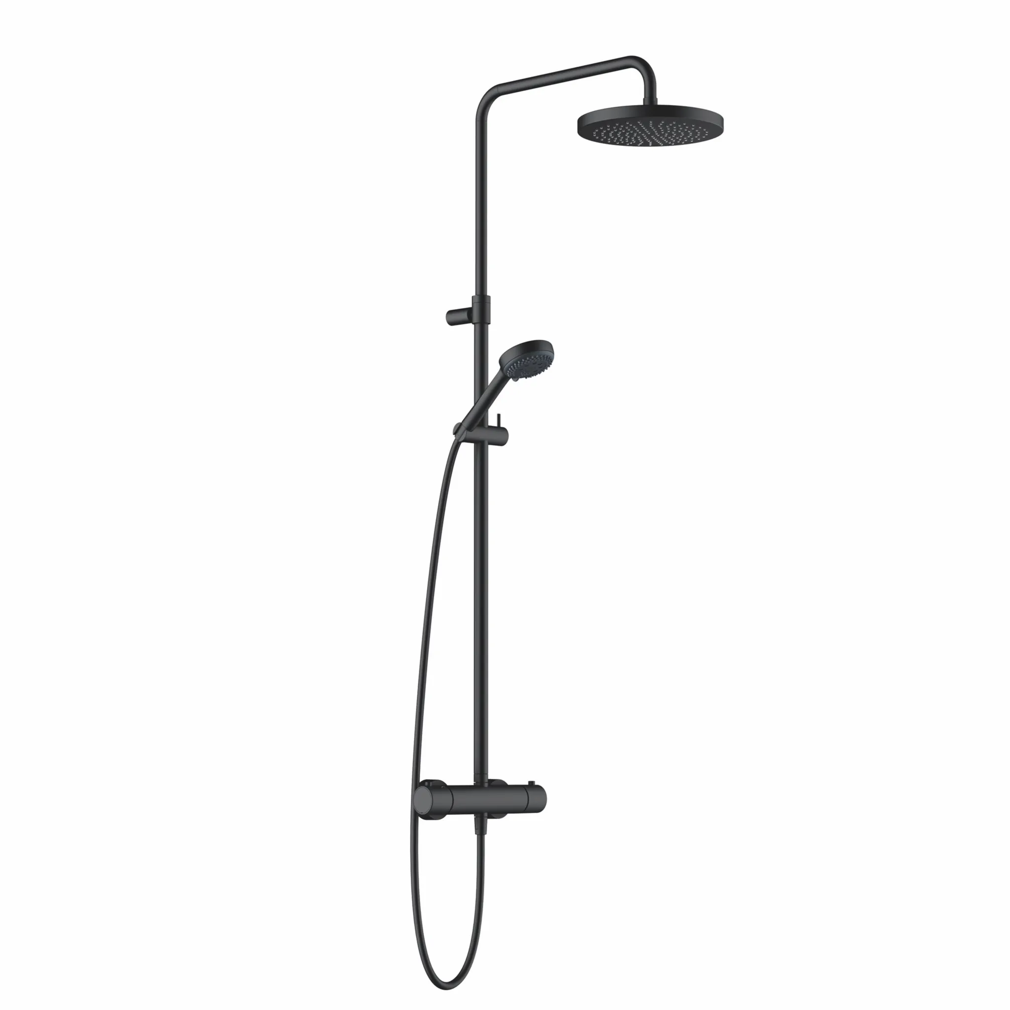 LOGO Thermostat Dual Shower System, Kopfbrause 250mm chrom