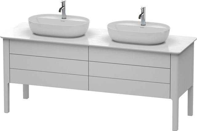 Duravit Waschtischunterschrank bodenstehend „Luv“ 173,3 × 74,3 × 57 cm