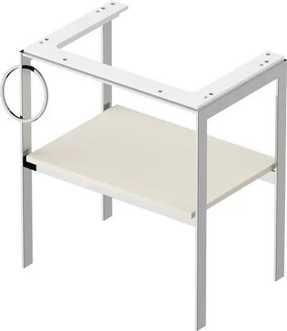 Duravit Konsole „White Tulip“ in Nordic Weiß Seidenmatt