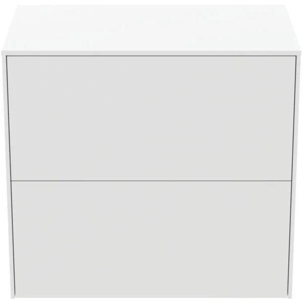 Ideal Standard Waschtischunterschrank Conca, 2 Auszüge, Weiß, 602x373x550mm