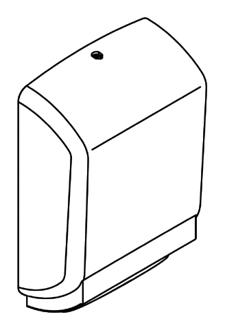 HEWI Papierhandtuchspender „Serie 477“ 31 × 16 × 45,9 cm