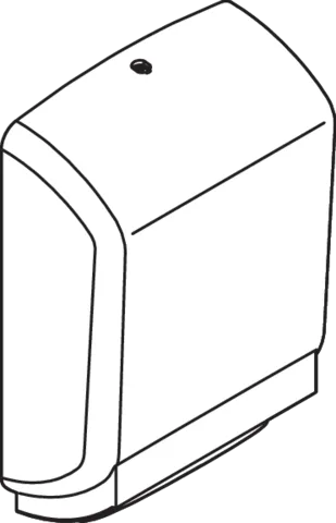 HEWI Papierhandtuchspender „Serie 477“ 31 × 16 × 45,9 cm HEWI Papierhandtuchspender „Serie 477“ 31 × 16 × 45,9 cm