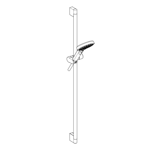 -DIVE Brause-Set Dive X 3S 900 MM chrom -DIVE Brause-Set Dive X 3S 900 MM chrom