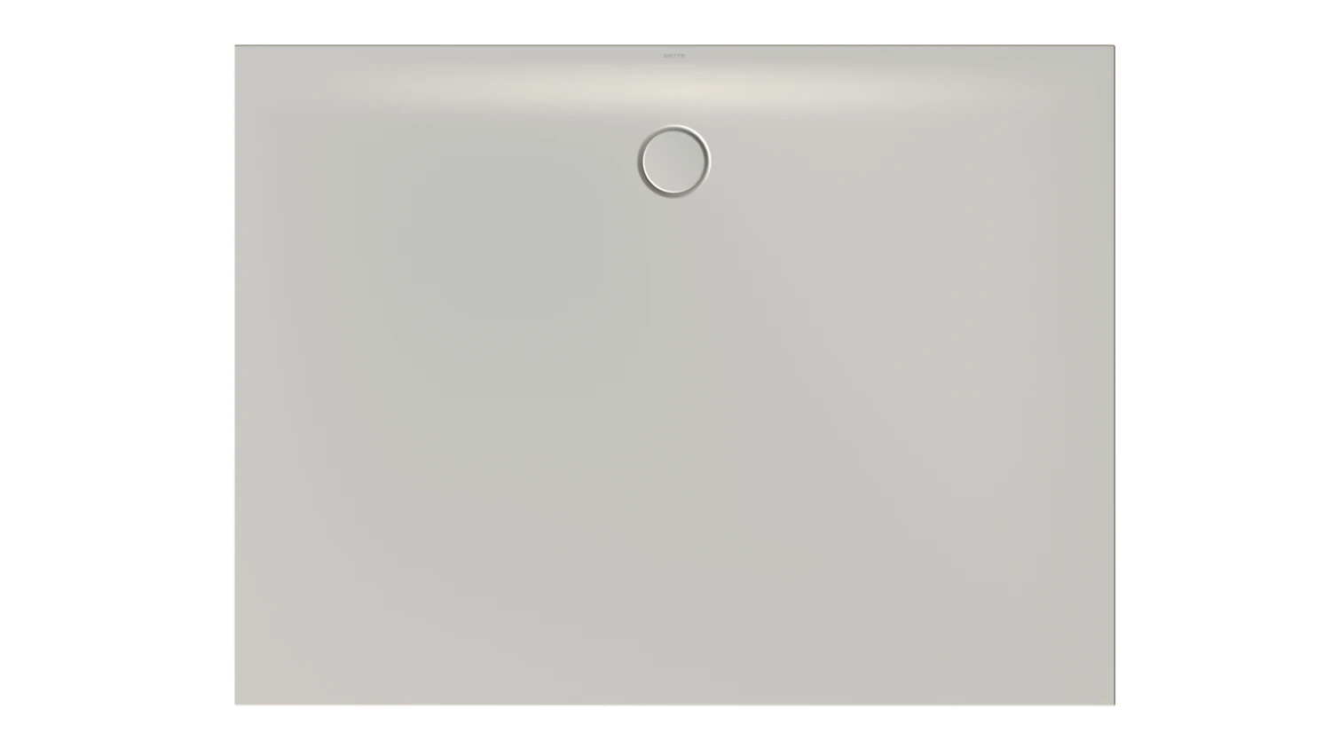 Bette rechteck Duschwanne „BetteFloor Side“ 1600 × 1200 mm ohne Oberflächenbeschichtung, ohne Oberflächenveredelung, ohne Wannenträger, in Silver