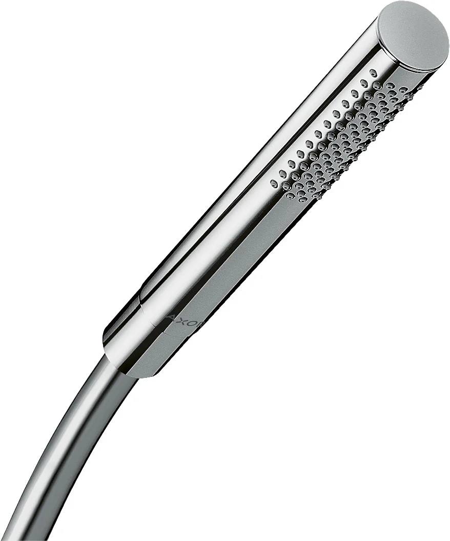 Hansgrohe AXOR Starck Handbrause 1jet Chrom, 68 x 24 mm, Rain-Strahl, QuickClean, max. 8 l/min Durchfluss