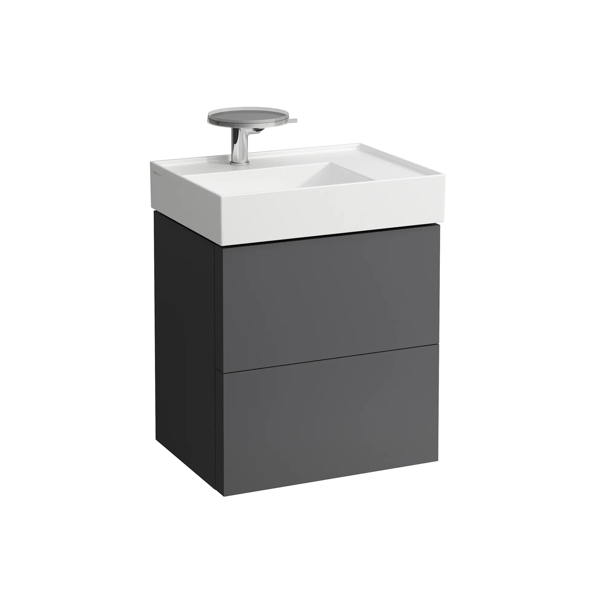 Laufen Waschtischunterbau „Kartell“ 450 × 600 × 580 mm Schiefergrau Laufen Waschtischunterbau „Kartell“ 450 × 600 × 580 mm Schiefergrau