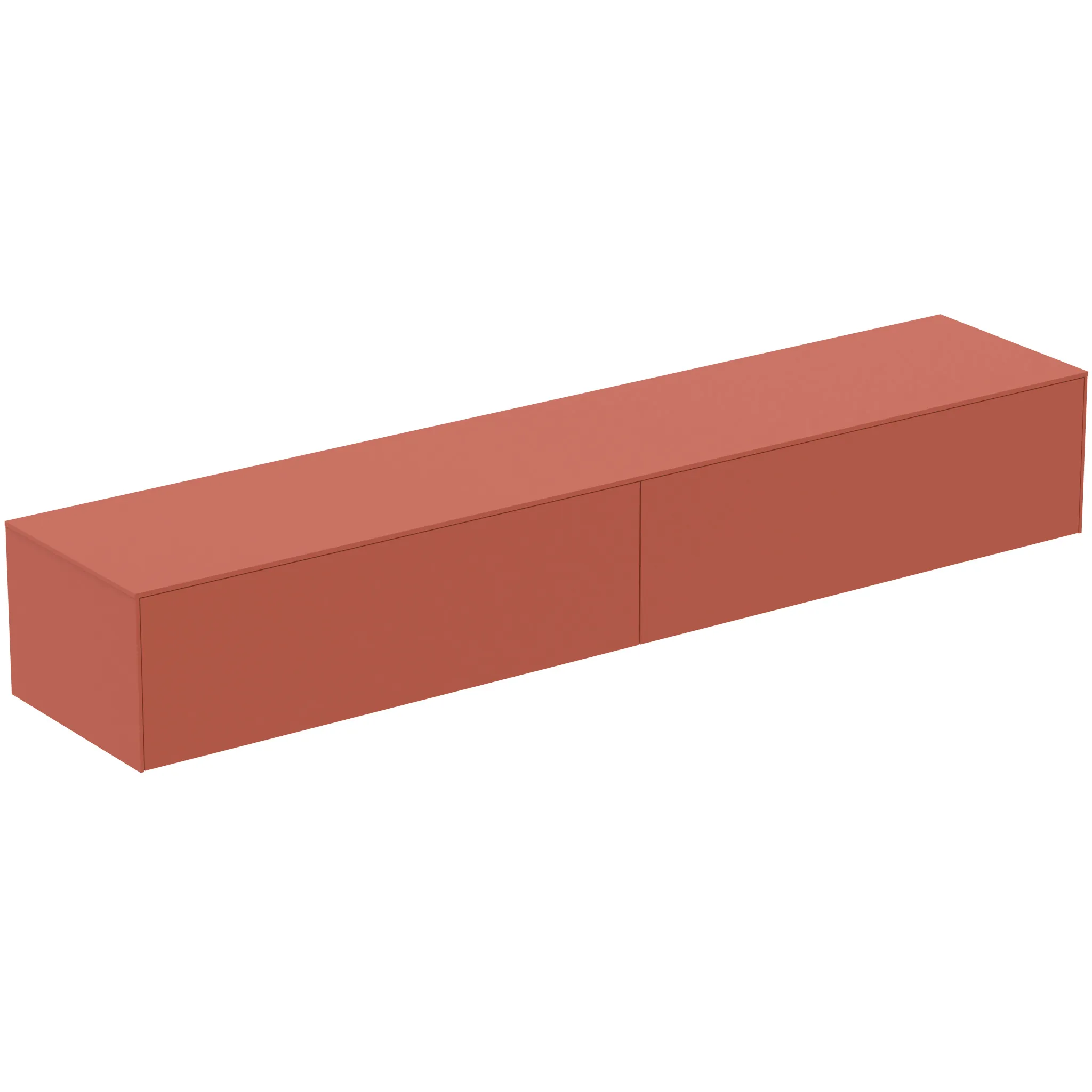 Ideal Standard Waschtischunterschrank „Conca“ 238,7 × 37 × 50,5 cm Sunset matt lackiert Ideal Standard Waschtischunterschrank „Conca“ 238,7 × 37 × 50,5 cm Sunset matt lackiert