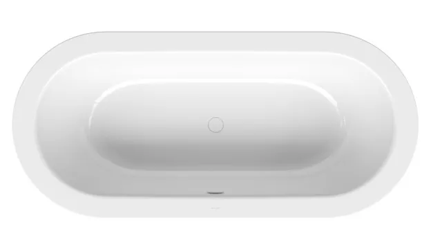 BetteStarlet Oval Badewanne, weiß, 1850 x 850 mm, Randhöhe 30 mm, Nutzinhalt 155 l, Einbau mit Unterbau, 2-Sitzer BetteStarlet Oval Badewanne, weiß, 1850 x 850 mm, Randhöhe 30 mm, Nutzinhalt 155 l, Einbau mit Unterbau, 2-Sitzer