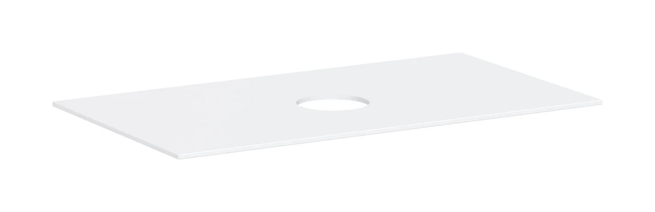 Hansgrohe Xevolos E Konsole, Mattweiß, 980 x 550 mm, mittiger Beckenausschnitt für Aufsatzwaschtisch ohne Hahnloch Hansgrohe Xevolos E Konsole, Mattweiß, 980 x 550 mm, mittiger Beckenausschnitt für Aufsatzwaschtisch ohne Hahnloch